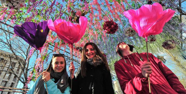 Фестиваль «Ворвись в весну» открывает новый сезон в парках Москвы