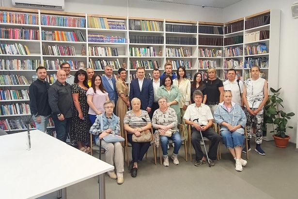 В библиотеке Зеленограда была организованна встреча с единомышленниками в помощи СВО
