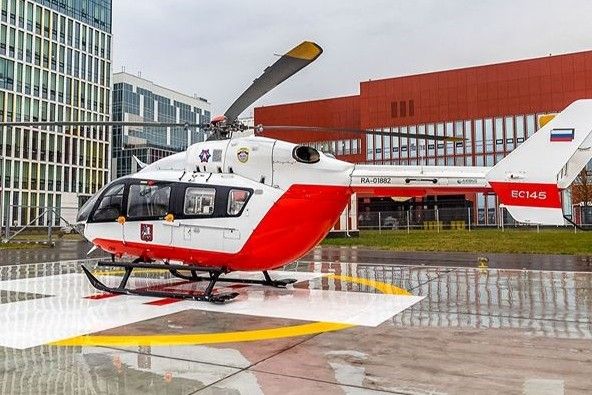 Санитарный вертолет теперь круглосуточно дежурит в ММКЦ «Коммунарка»