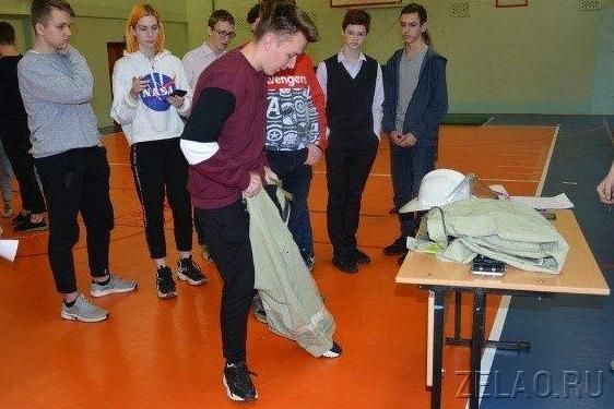 Старшеклассники школы в Матушкино продемонстрировали навыки туризма и основ выживания