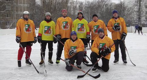 Новогодний турнир по хоккею в Матушкино прошел с участием четырех любительских команд
