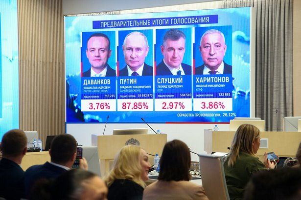 В Москве зафиксирована беспрецедентная поддержка Путина на выборах
