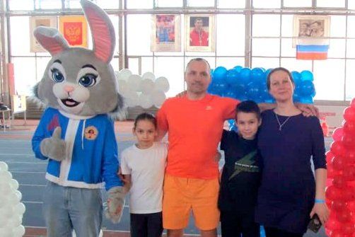 Семья из Зеленограда приняла участие в фестивале ГТО