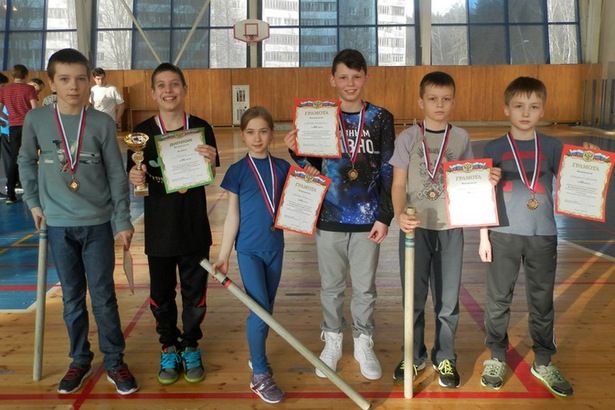 Юные спортсмены Матушкино стали призерами соревнований по городошному спорту среди детских команд Зеленограда