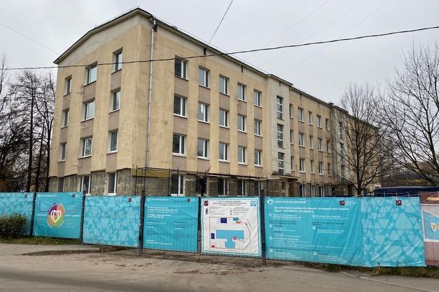 Новый фасад получит здание Поликлиники №3 в Матушкино