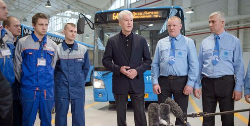 В следующем году автобусный парк Москвы получит более 900 новых автобусов