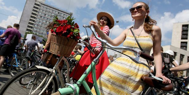 Очередной велопарад пройдет в Москве 28 мая