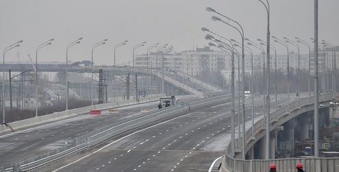 Более 500 км новых дорог построено в Москве за 6 лет - Собянин