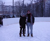 На катке в 4-м микрорайоне прошел турнир по хоккею «Зимняя классика»