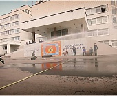 Команда пожарной части района Матушкино  победила в Чемпионате Москвы по боевому развертыванию