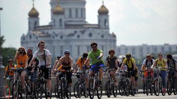 Мэр Москвы Сергей Собянин заявил, что частью транспортной системы города теперь стал и велосипед