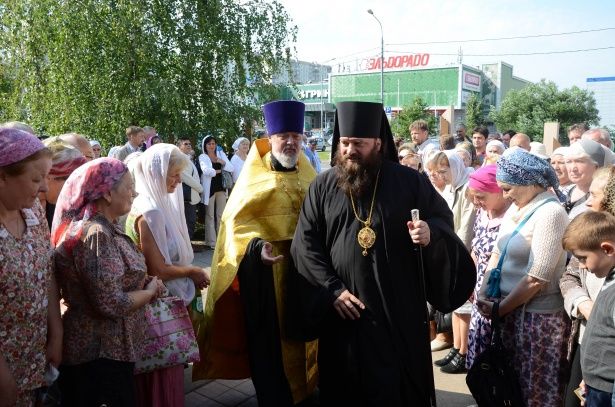 В Зеленограде состоялась церемония освящения закладного камня на месте будущего храма Архистратига Михаила