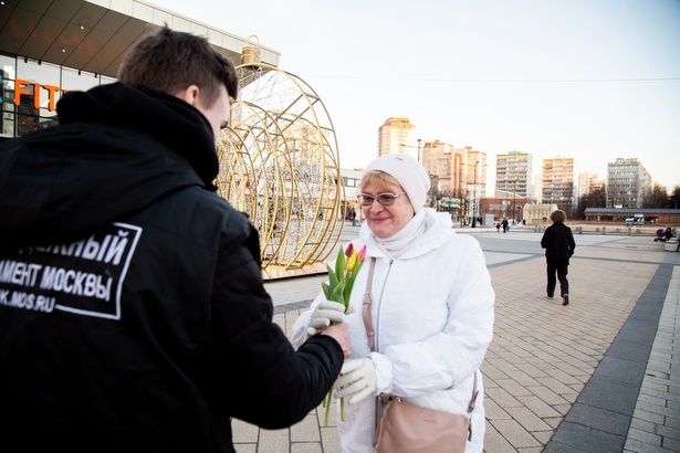 Молодежная палата района Матушкино устроила прекрасную акцию