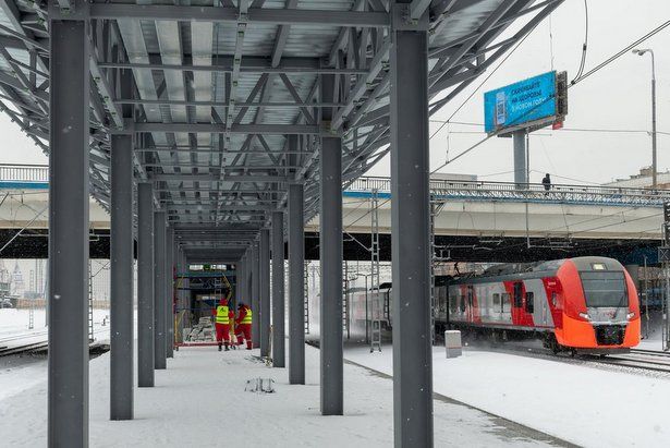 Собянин: В Москве завершается строительство нового железнодорожного вокзала