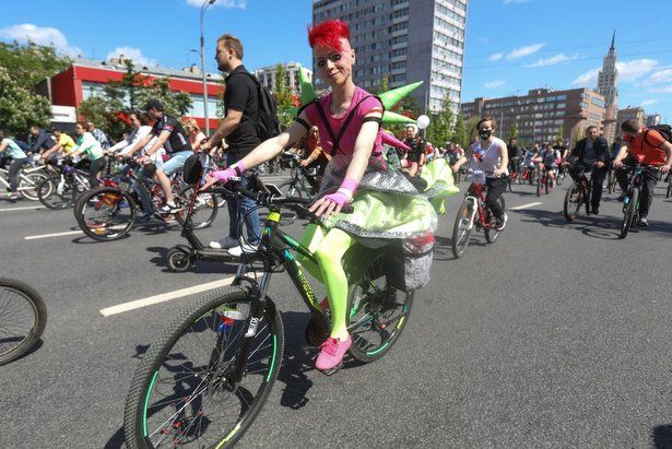 В Москву возвращаются полюбившиеся горожанам велофестивали