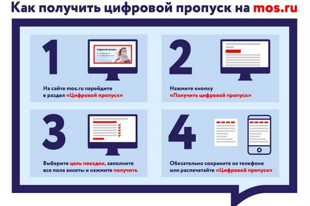 Столичные жители могут оформить цифровой пропуск на портале mos.ru