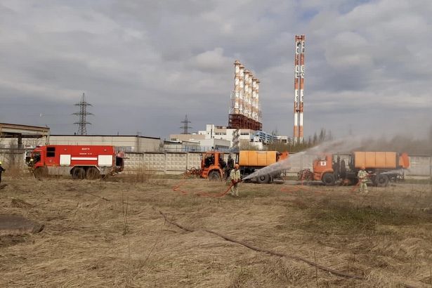 В Зеленограде прошли тренировки по тушению природных пожаров