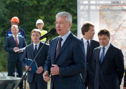 Сергей Собянин открыл строительство первого пускового комплекса Центральной кольцевой автомобильной дороги
