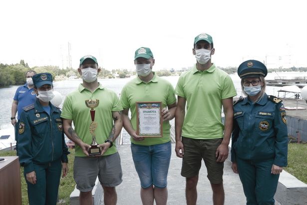 Команда Зеленограда стала лучшей в соревнованиях на лучший общественный спасательный пост города Москвы