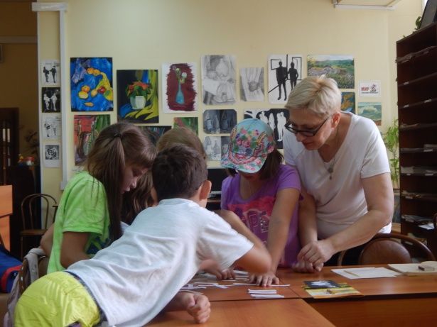 Ребята из летнего лагеря в Матушкино стали участниками программы «Лето с книгой»