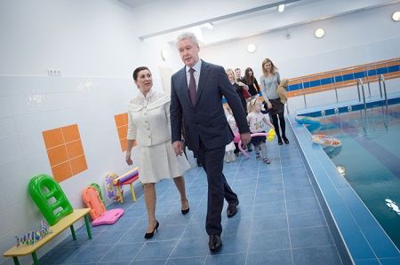 Сергей Собянин открыл новейший детский сад в Троицке