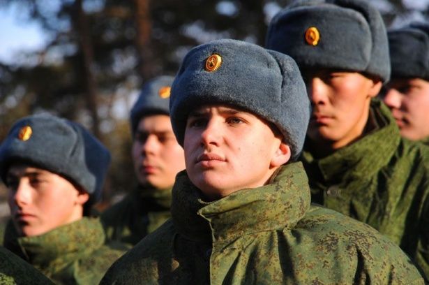 На военную службу отправлена почти половина новобранцев района Матушкино
