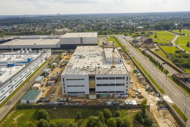 Стройка нового завода «Генериум Некст» на территории Алабушево продолжается