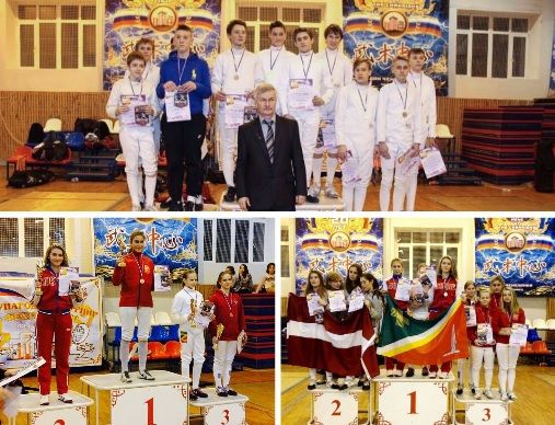 Школьники из Матушкино стали призерами Международного турнира по фехтованию на саблях