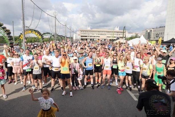 Более 1200 человек объединились одним делом на марафоне по бегу