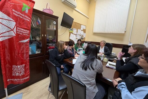 Состоялась важная встреча Молодежной палаты с первым заместителем главы управы района Матушкино, общественными советниками и руководителем Мосволонтер ЗелАО