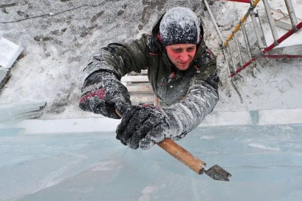 На площади Юности зимой появится ледяная горка