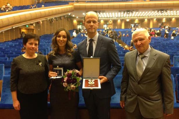 Многодетной семье из Зеленограда вручили орден «Родительская слава»