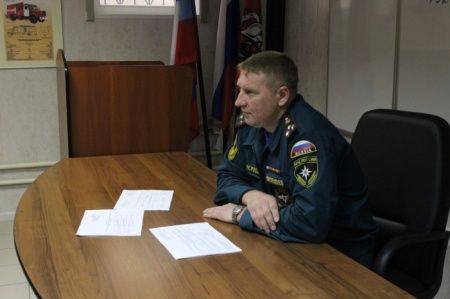 Сбор оперативного штаба МЧС Зеленограда
