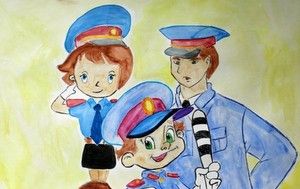 Москвичей и зеленоградцев приглашают поучаствовать в конкурсе рисунков "Семейные портреты полицейских"