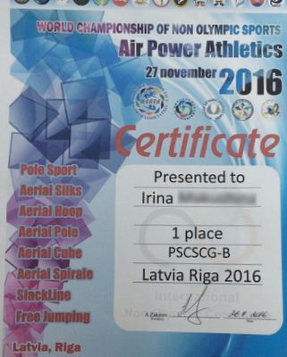Школьница из Зеленограда заняла первое место на чемпионате мира по воздушно-спортивной атлетике