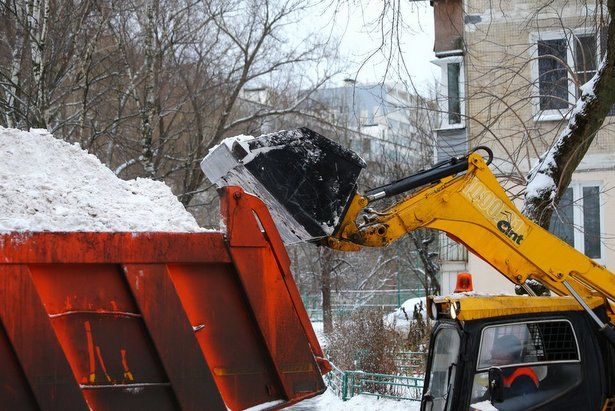 С начала зимы с территорий Матушкино вывезено более 16 тыс.кубометров снега