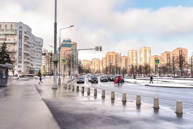 Пешеходная зона вдоль Центрального проспекта в районе Матушкино станет безопаснее