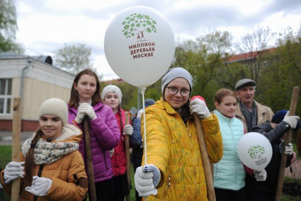 Собянин пригласил москвичей поучаствовать в акции «Миллион деревьев»