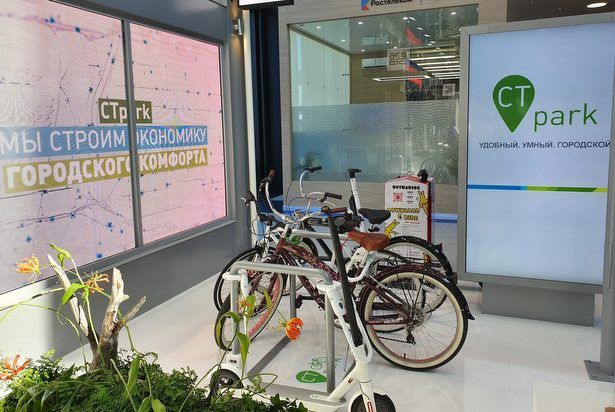 На ПМЭФ 2019 состоялась презентация «умных велопарковок», которые появятся в Зеленограде уже этим летом