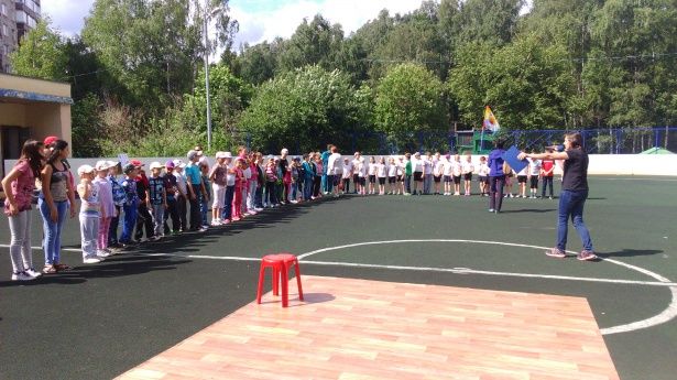 Спортивный праздник  в Матушкино был посвящен сдаче норм ГТО