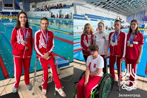 На летних паралимпийских играх выступили пловцы из Зеленограда