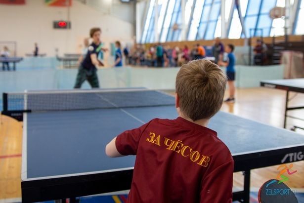 В Зеленограде состоялся открытый чемпионат по настольному теннису среди детей