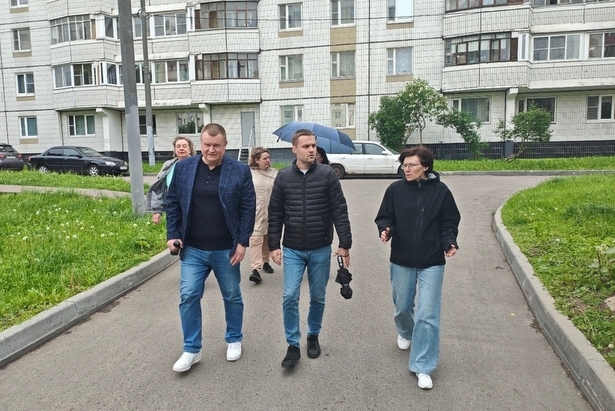 В Матушкино прошёл обход территории четвёртого микрорайона
