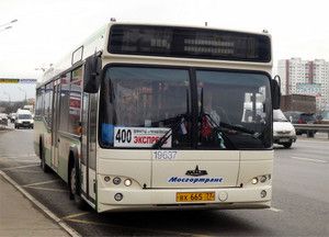 Автобусы №400э изменяют маршрут движения 