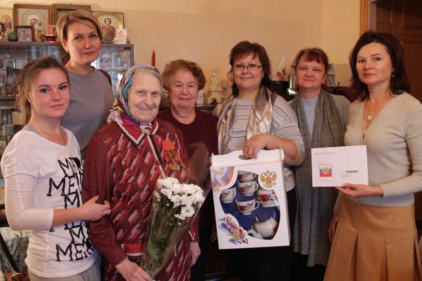Двух ветеранов войны из Матушкино поздравили с 90-летними юбилеями