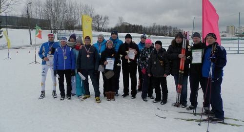 Сборная команда Матушкино вышла на второе место в воскресных лыжных гонках