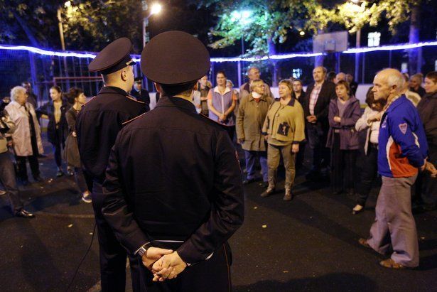 Участковые полиции отчитаются перед жителями Матушкино  о своей работе за год
