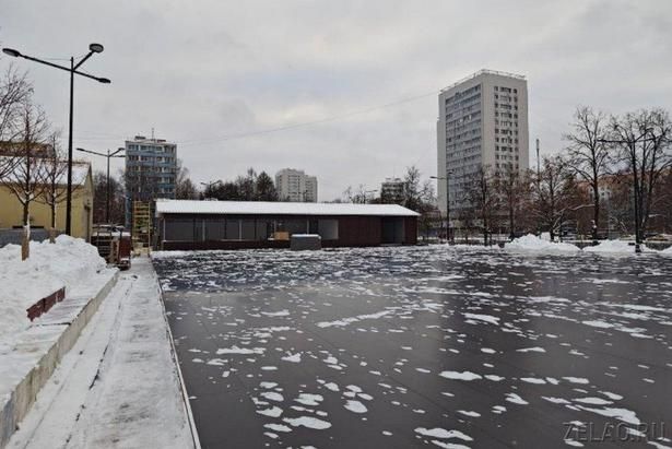 В конце декабря намерены открыть каток в Матушкино