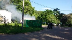 Общественный советник управы района Матушкино не допустил распространение пожара
