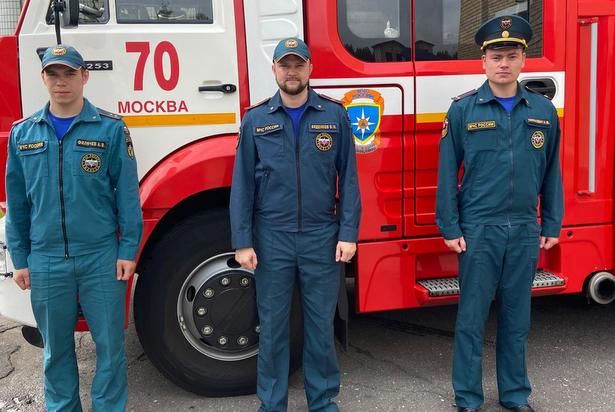 Зеленоградские пожарные в 3-ке лучших по ЦФО